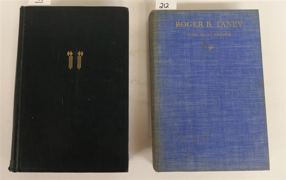 "Beveridge and The Progressive Era by Claude G. Bowers" - The Literary Guild - New York 1932 - Hardcover and "Roger B. Taney" by Carl Brent Swisher - New York 1935 - Hardcover - Both Books Belonged...