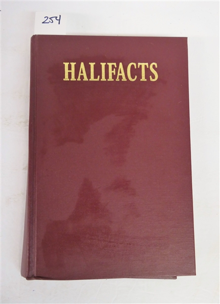 "Halifacts" Compiled and Published by Dr. W.B. Barbour - South Boston, Halifax County, VA. -Re-Published in 2001