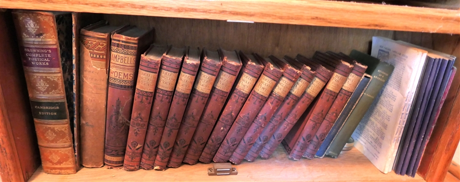 Shelf Lot of Antique Books 