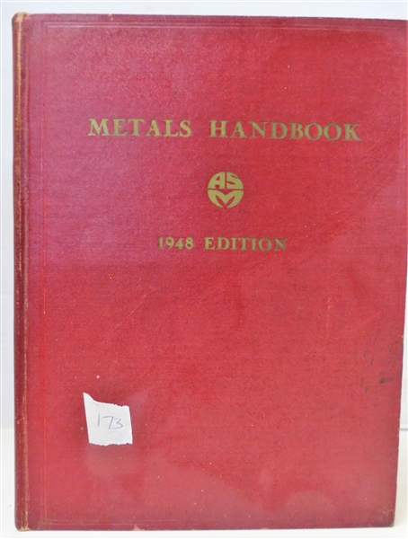 Metals Handbook 1948 Edition