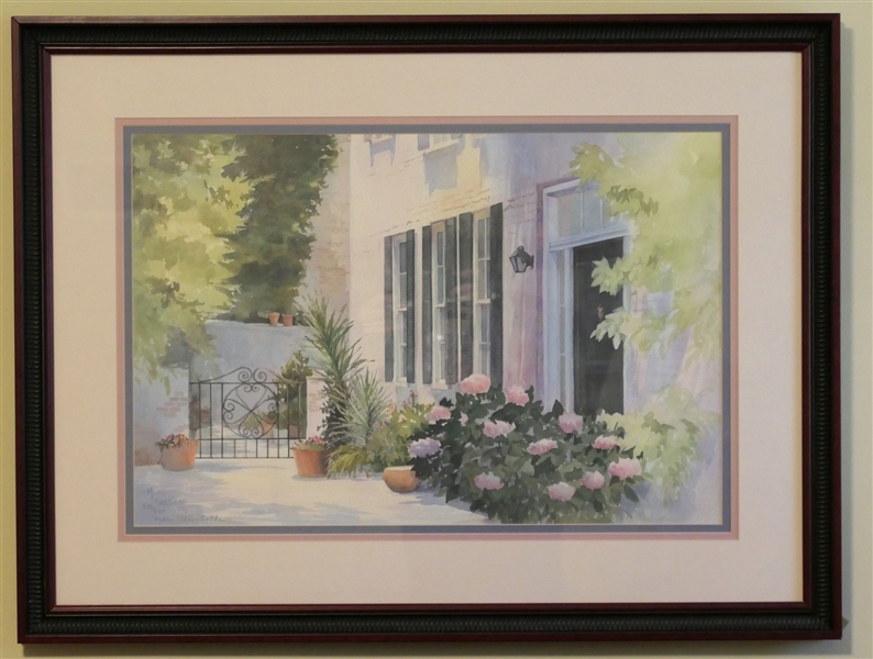 Mary Ellen Golden Artist Signed and Numbered 202/500 Print - Framed and Triple Matted - Frame Measures 25" by 29"