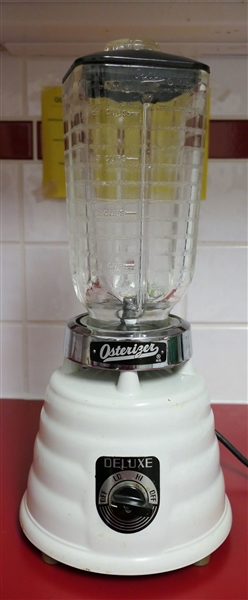 Vintage Osterizer Deluxe Blender 