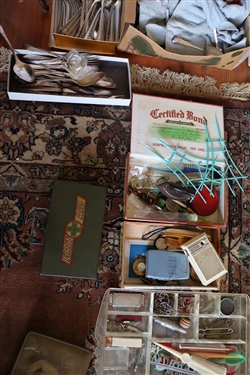 Flatware, Radios, First Aid Kit, and Other Tchotchkes
