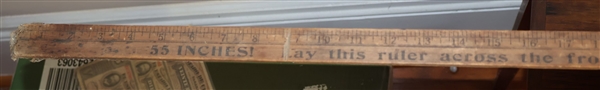 1937 Hudson or Terraplane 55" Measuring Stick