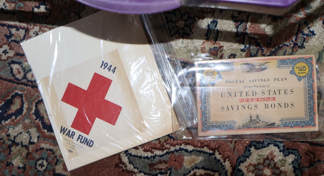 1944 War Fund and United States Defense Savings Bonds