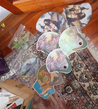 South Boston Virginia Advertising Hand Fans 