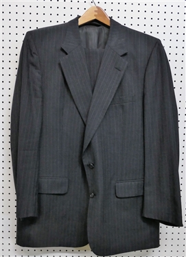 Burberrys of London Charcoal Gray Pinstripe Wool Suit - Jacket and Pants - From Barneys New York 