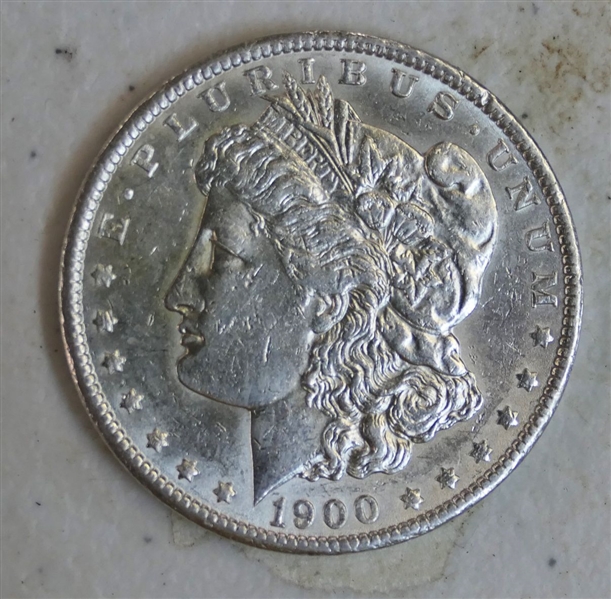 1900 Morgan Silver Dollar - Fine Condition 
