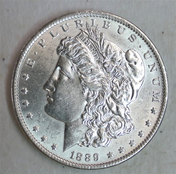 1889 Morgan Silver Dollar  - Fine Condition 