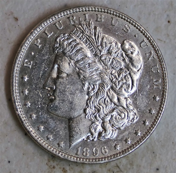 1896 Morgan Silver Dollar - Fine Condition
