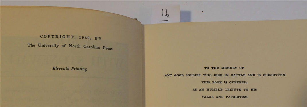 The Making of a Soldier - Letters of General R.S. Ewell Arranged and Edited by Captain Percy Gatling Hamlin, M.D., M.C - 1935 Hardcover Book with Dust Jacket and I Rode with Stonewall - The War...