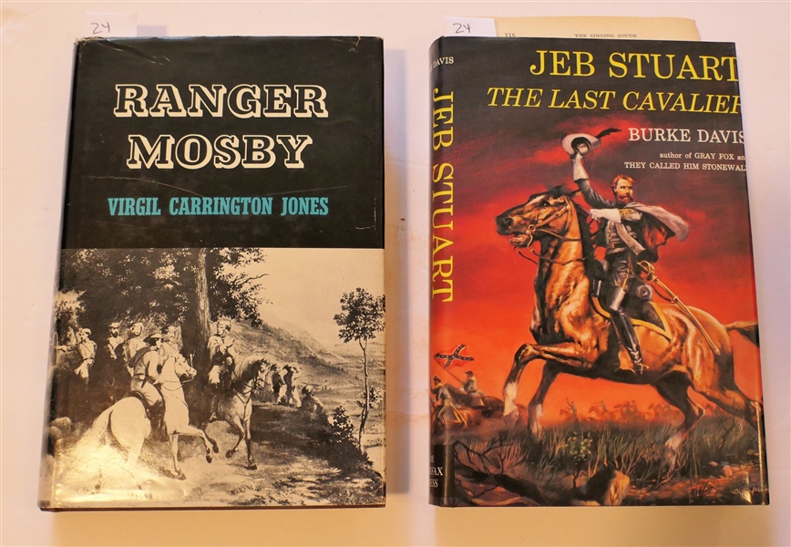 Ranger Mosby by Virgil Carrington Jones 1944 University of North Carolina Press and "Jeb Stuart - The Last Cavalier" by Burke Davis 1988 Edition 