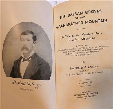 Some Neglected History of North Carolina Accounts of The Battle of Alamance and American Revolution -by William Edwards Fitch, M.D. Published in 1905  and The Balsam Groves of the Grandfather...