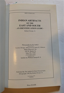 The American Indian in North Carolina by Douglas L. Rights -  Hardcover with Dust Jacket Third Printing 1971 and Indian Artifacts of The East and South - An Identification Guide by Robert...