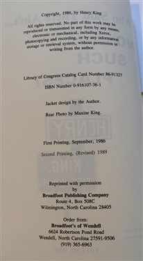 Who Said There Ain't No Such Places? by Henry King - Second Printing 1989 Hardcover with Dust Jacket and We Don?t Do Nothin' In Here by Ellen Turlington Johnston Author Signed Hardcover with...