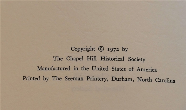 5 Books - These Old Stone Walls by Phillips Russell, Carolina Country Reader by James A. Chaney, Editor, The North Carolina Miscellany Edited by Richard Walser - University Of North Carolina...