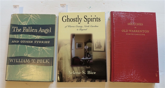 The Fallen Angel and Other Stories by  William T. Polk - 1956 University of North Carolina Press - Hardcover with Dust Jacket, Ghostly Spirits of Warren County, North Carolina & Beyond by...