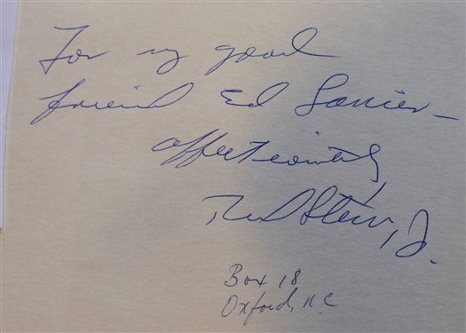 4  Books by Oxford, NC Author Thad Stem, Jr. - Entries From Oxford, Spur Line Author Signed and Inscribed in 2 Places, Light and Rest Author Signed and Inscribed, and Ransacking Words &...