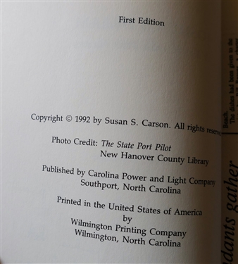 Joshua's Dream - A Town With Two Names by Susan S. Carson- Author Signed and Inscribed First Edition, Boyhood Days in Warrenton Memories of Childhood by Bignall Jones, and The House Marina...