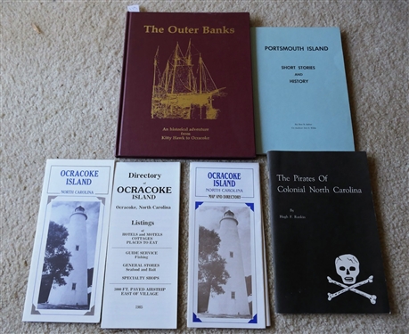 The Outer Banks - An Historical Adventure from Kitty Hawk to Ocracoke by Martin R. Conway United States of America Special Edition, Portsmouth Island - Short Stories and History by Ben B....