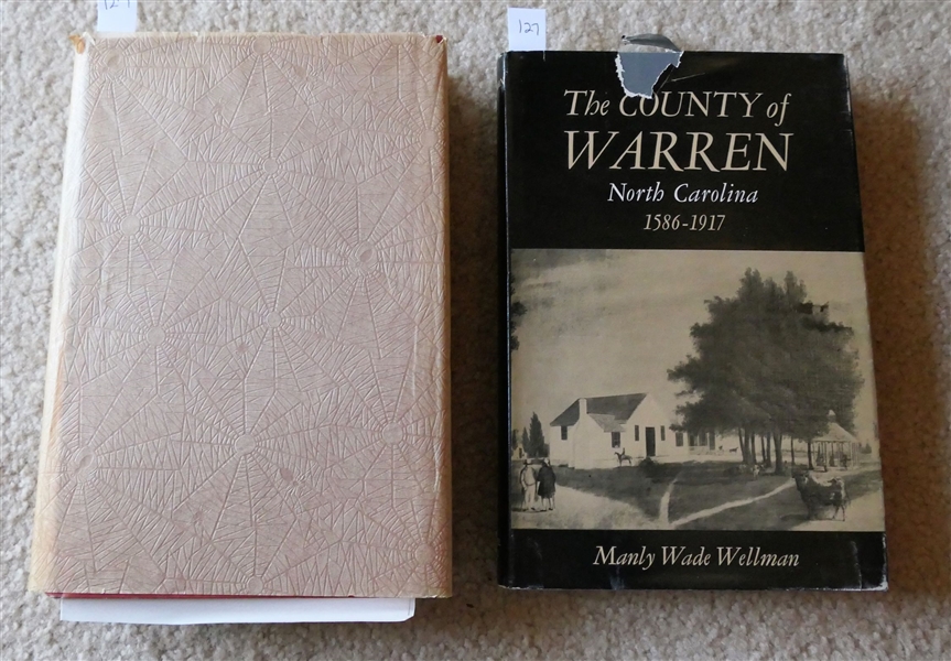 Zebs Black Baby" Vance County North Carolina" A Short History by Samuel Thomas Peace, Sr. - Fourth Printing - Hardcover Book with Spiderweb Vellum Dust Jacket and "The County Warren North...