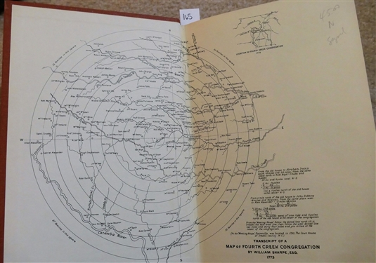 Iredell Piedmont County by Homer M. Keever - Author Signed Hardcover Book  -Published for the Iredell County Bicentennial Commission - 1976