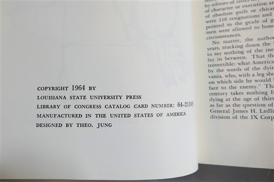 Generals in Blue - Lives of the Union Commanders by Ezra J. Warner 1964 University of Louisiana Press - First Edition Hardcover with Dust Jacket and Generals in Gray - Lives of The Confederate...