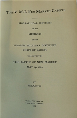 Narrative of Military Operations By Joseph E. Johnston - 1959 Hardcover Book Published Indiana University Press, The V.M.I. New Market Cadets 1933 Paperbound Book, and A Stillness At...