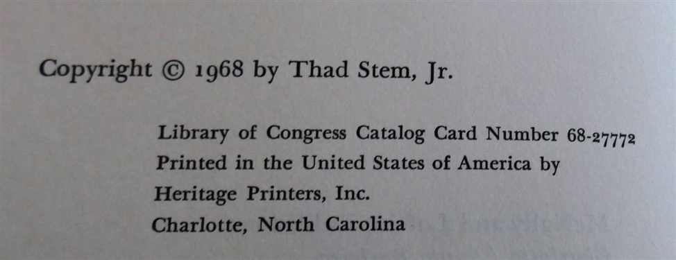 The Animal Fair - 1960 Author Signed First Edition and A Flagstone Walk 1968 Author Signed and Inscribed First Edition - Both Hardcover Books with Dust Jackets by Thad Stem, Jr. - North...