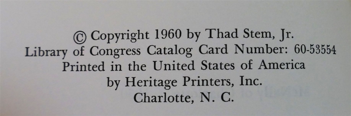 The Animal Fair - 1960 Author Signed First Edition and A Flagstone Walk 1968 Author Signed and Inscribed First Edition - Both Hardcover Books with Dust Jackets by Thad Stem, Jr. - North...