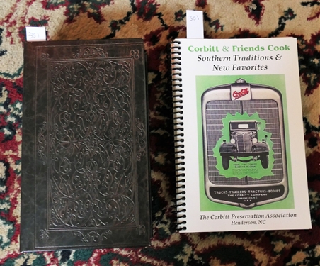 Corbitt & Friends Cook - -Southern Traditions & New Favorites Spiral Bound Cook Book by The Corbitt Preservation Association - Henderson, NC and Faux Book - Hiding Box 