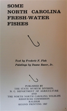 8 Books including Some North Carolina Freshwater Fishes Printed in 1967, A Golden Guide to Rocks and Minerals Reptiles and Amphibians Fishes Trees A Guide To Field Identification Trees...