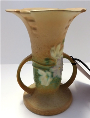 Roseville Cosmos Double Handle Footed Vase - 6 - Number 947