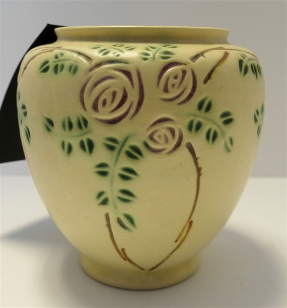 1916 Roseville Vilmoss Scroll Vase - 5" Tall 