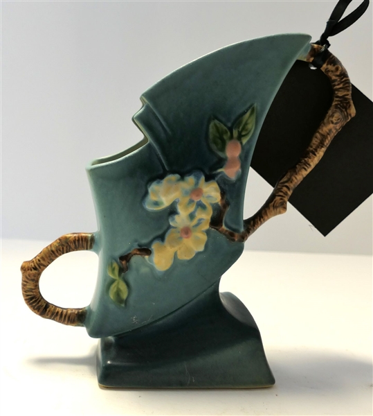 Roseville Apple Blossom Vase - Number 373 - 7" 