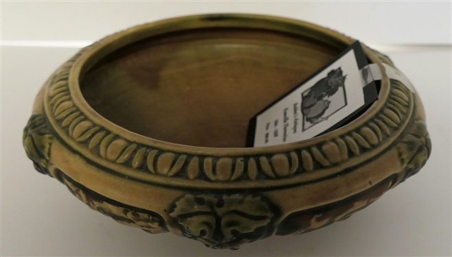 Roseville Florentine (1924-1928) Low Bowl  - Measures 2 3/4 tall 8 1/2 Across