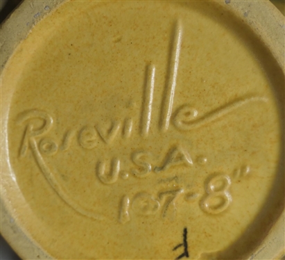 Roseville Clematis Vase - Number 107 - 8 