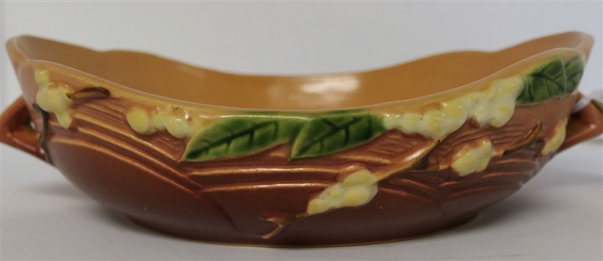 1946 Roseville Snowberry Console Bowl - Number 18L - 8
