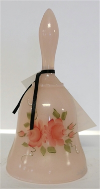 Hand painted Fenton Bell - Artist Signed C. Griffiths - With Original Sticker - Measuring 7 Tall 
