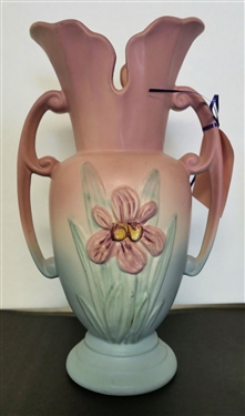 Large Hull Iris Vase - Mid 1940's - Number 414 - 10 1/2 Tall