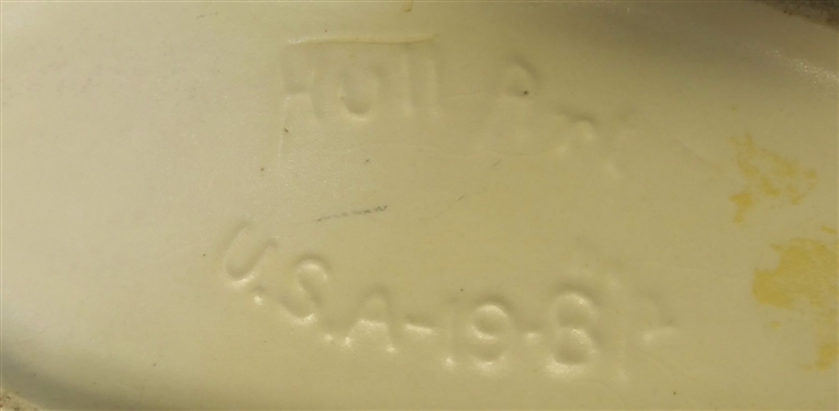 Hull Magnolia Cornucopia Vase  - 19- 8 1/2