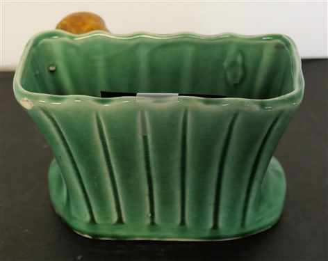 R.R.P. Co - Roseville Ohio Dog Planter - No. 1302 - 4 - Small Chip on back Corner 