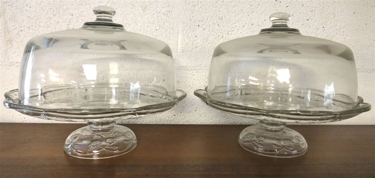 2 - Savannah Cake Stands with Lids