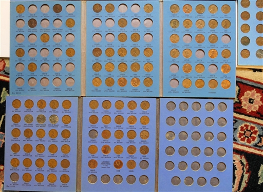 Collection of 5 Penny Books with Pennies inside