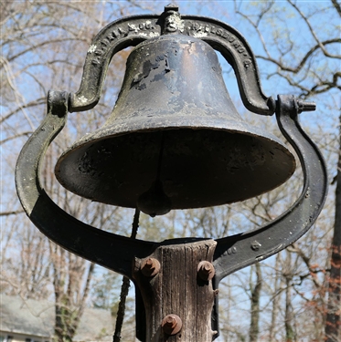 Hillsborough NC # 3 Farm Bell with Yolk and Post 