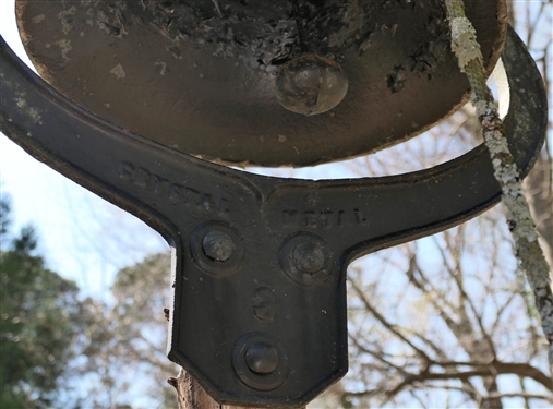 Hillsborough NC # 3 Farm Bell with Yolk and Post 