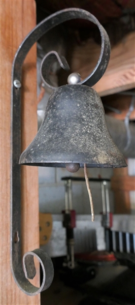 Small Iron Bell - Hanger Measures 13" Long
