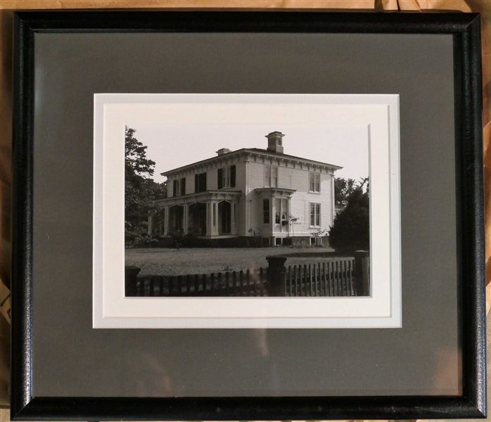 Framed and Triple Matted Photograph of Cherry Hill - Inez, NC - Frame Measures 10 1/2" by 12" 