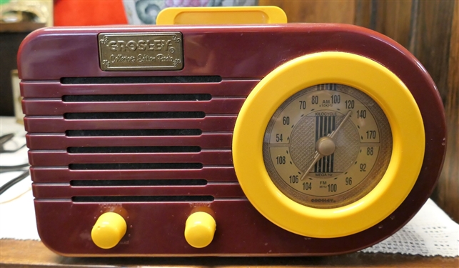 Crosley Collectors Edition Radio - Modern Radio with Cassette Player - Measures 6" tall 10 1/2" by 5"