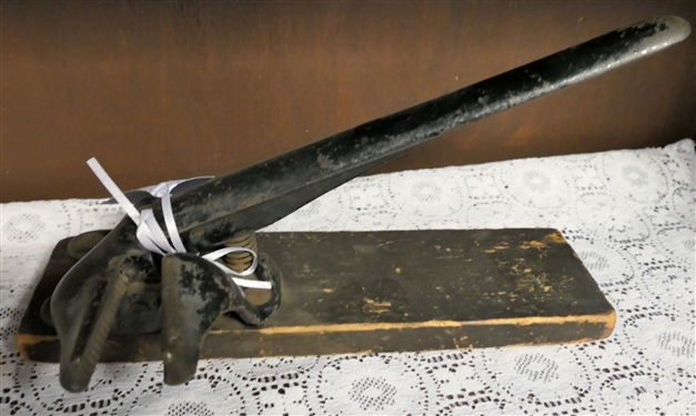 Blake Pat. 1853 Nutcracker - Measures 10 Long